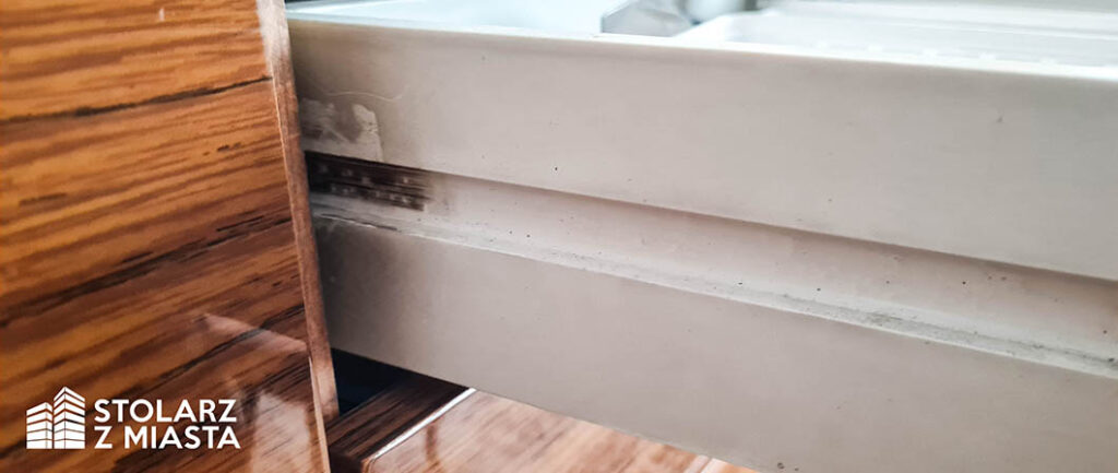 prowadnice do szuflad ślizgowa